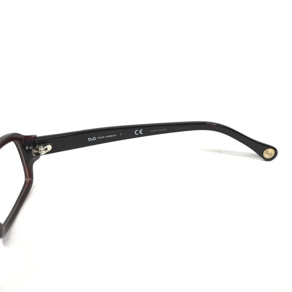 Dolce & Gabbana Petite Eyeglasses Frames DG1206 1839 Brown Square 48-16-130